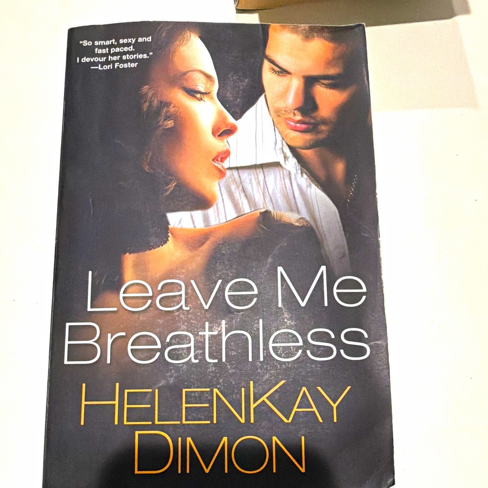 Kensington Leave Me Breathless by HelenKay Dimon Paperback Romance Novel YA